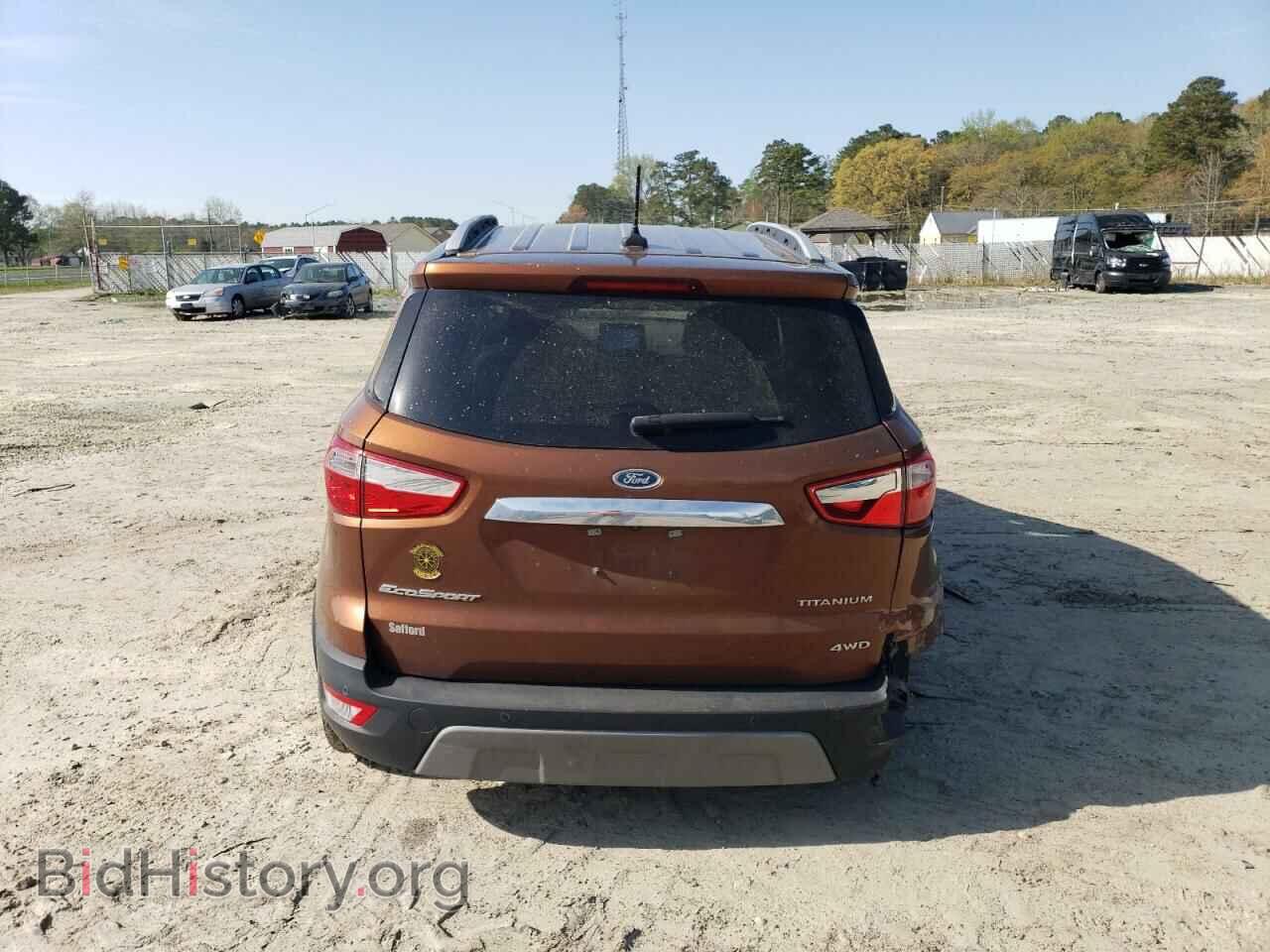 2019 FORD ECOSPORT - VIN: MAJ6S3KL9KC310524 - Фото 6