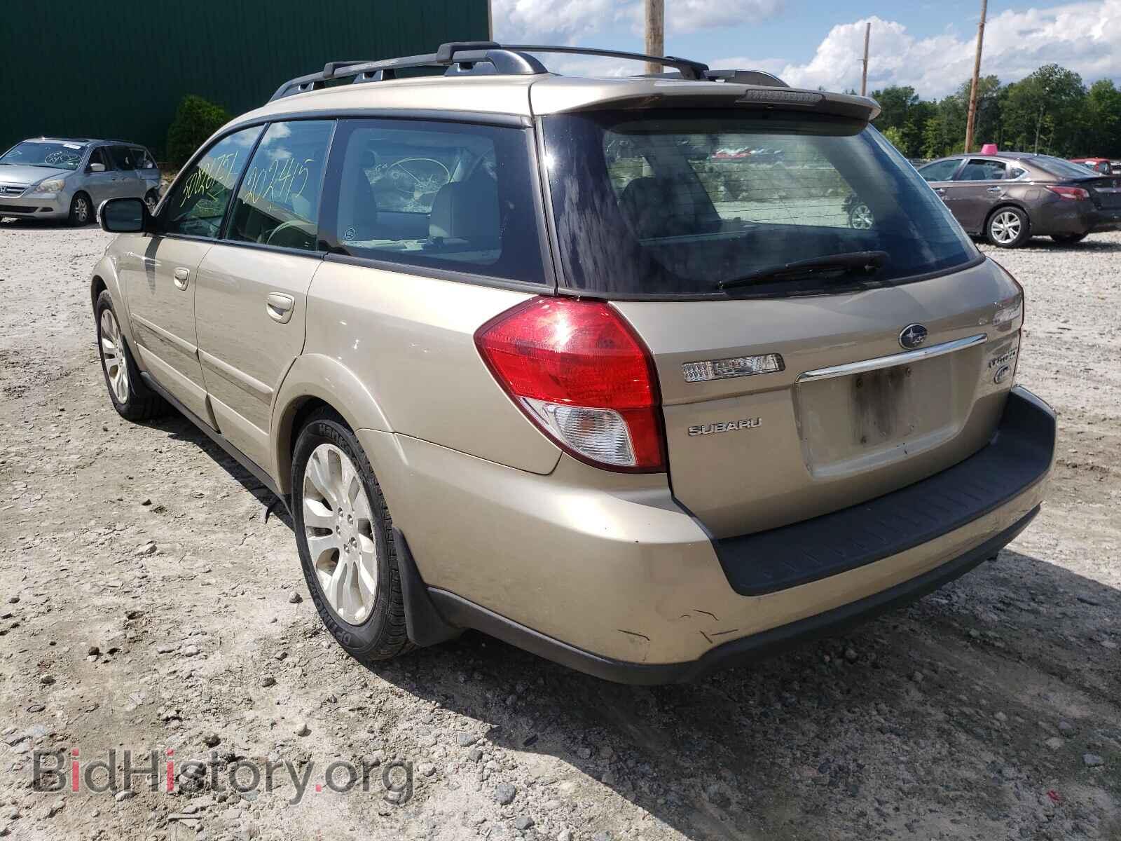 2008 SUBARU OUTBACK - VIN: 4S4BP86C084332007 - Фото 3