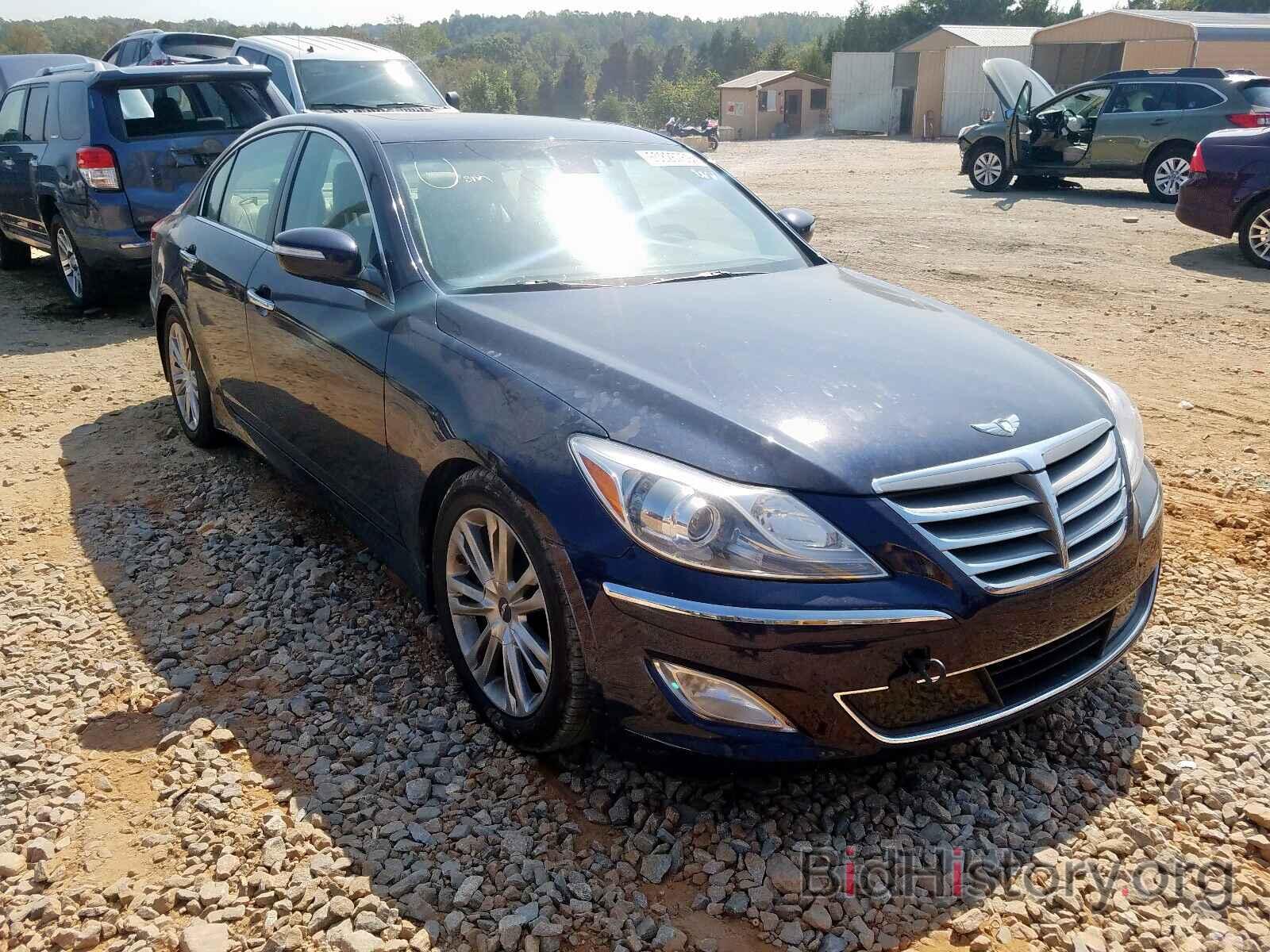 Photo KMHGC4DD9CU189007 - HYUNDAI GENESIS 2012