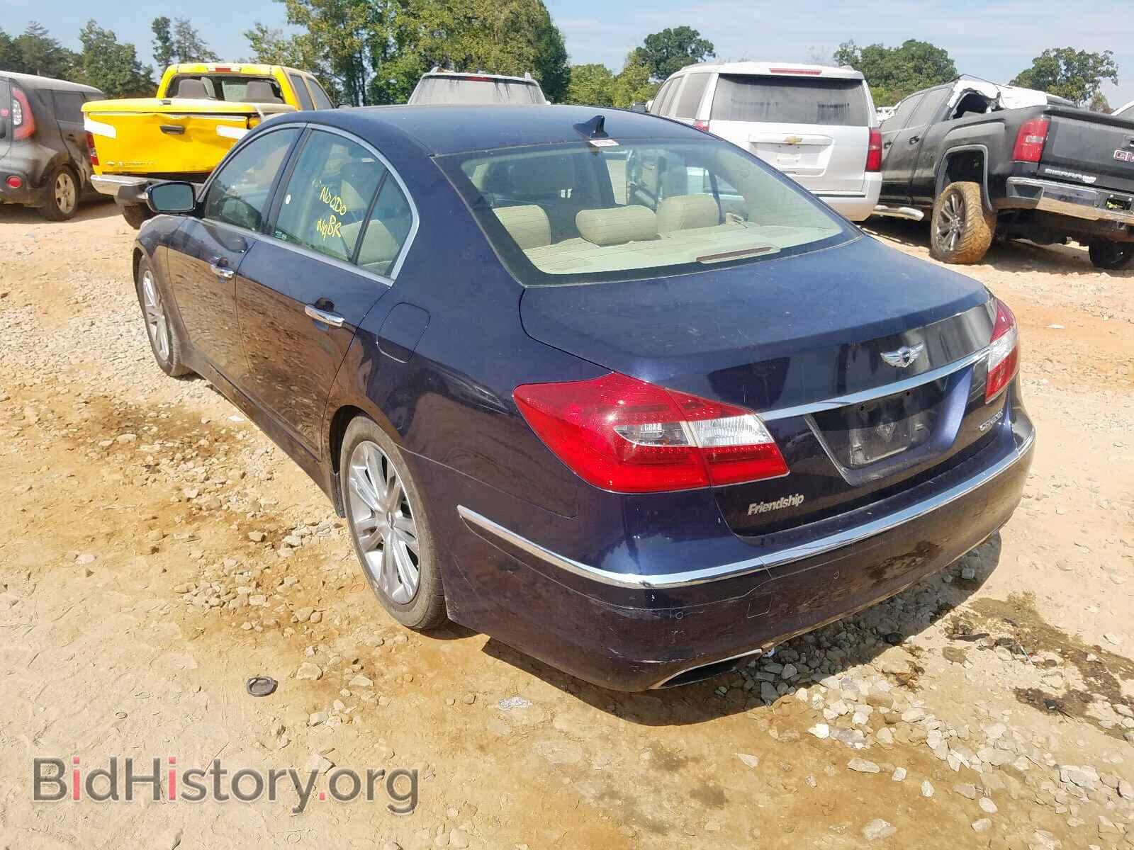 2012 HYUNDAI GENESIS - VIN: KMHGC4DD9CU189007 - Фото 3