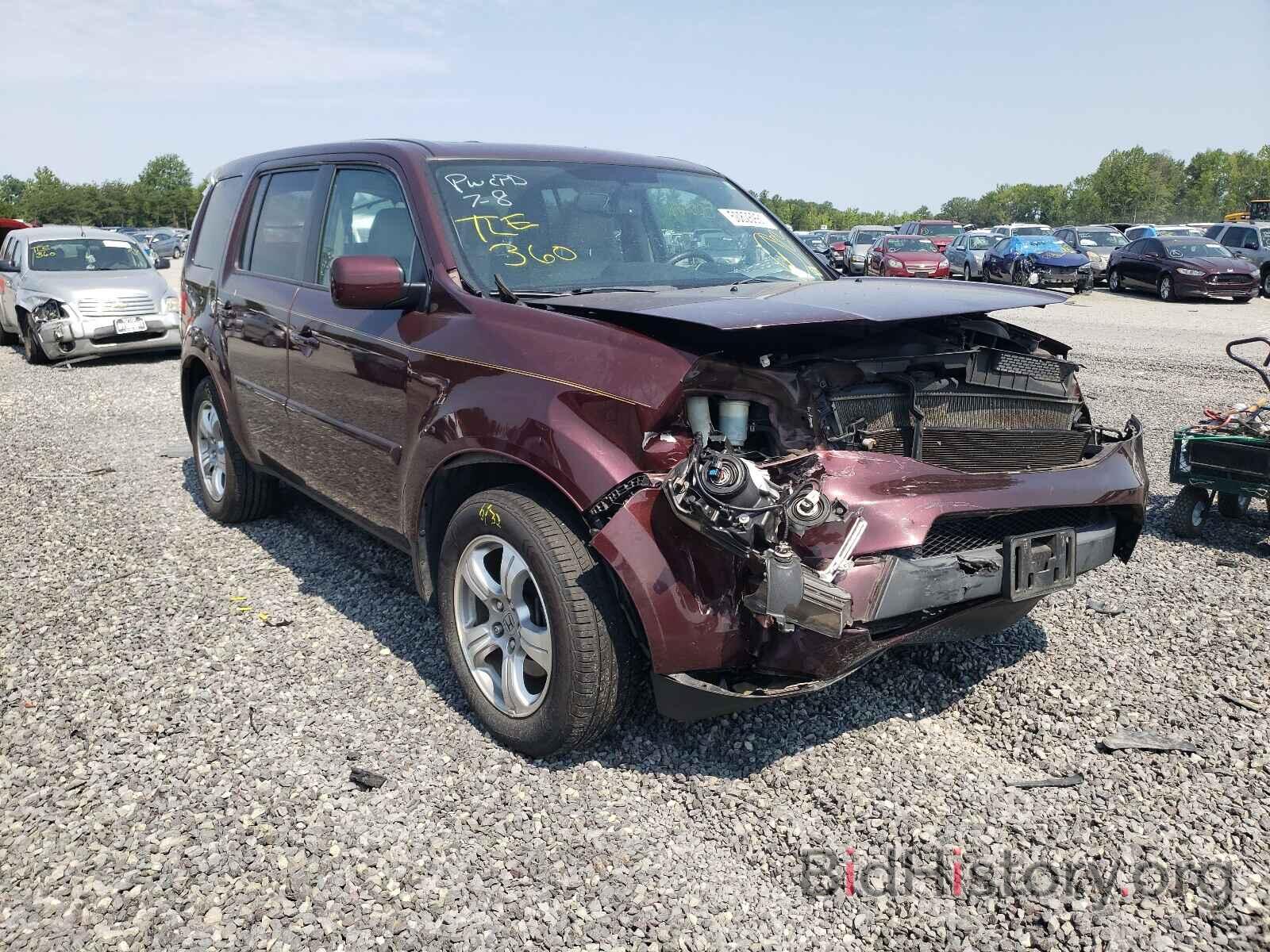 Photo 5FNYF4H54EB028255 - HONDA PILOT 2014