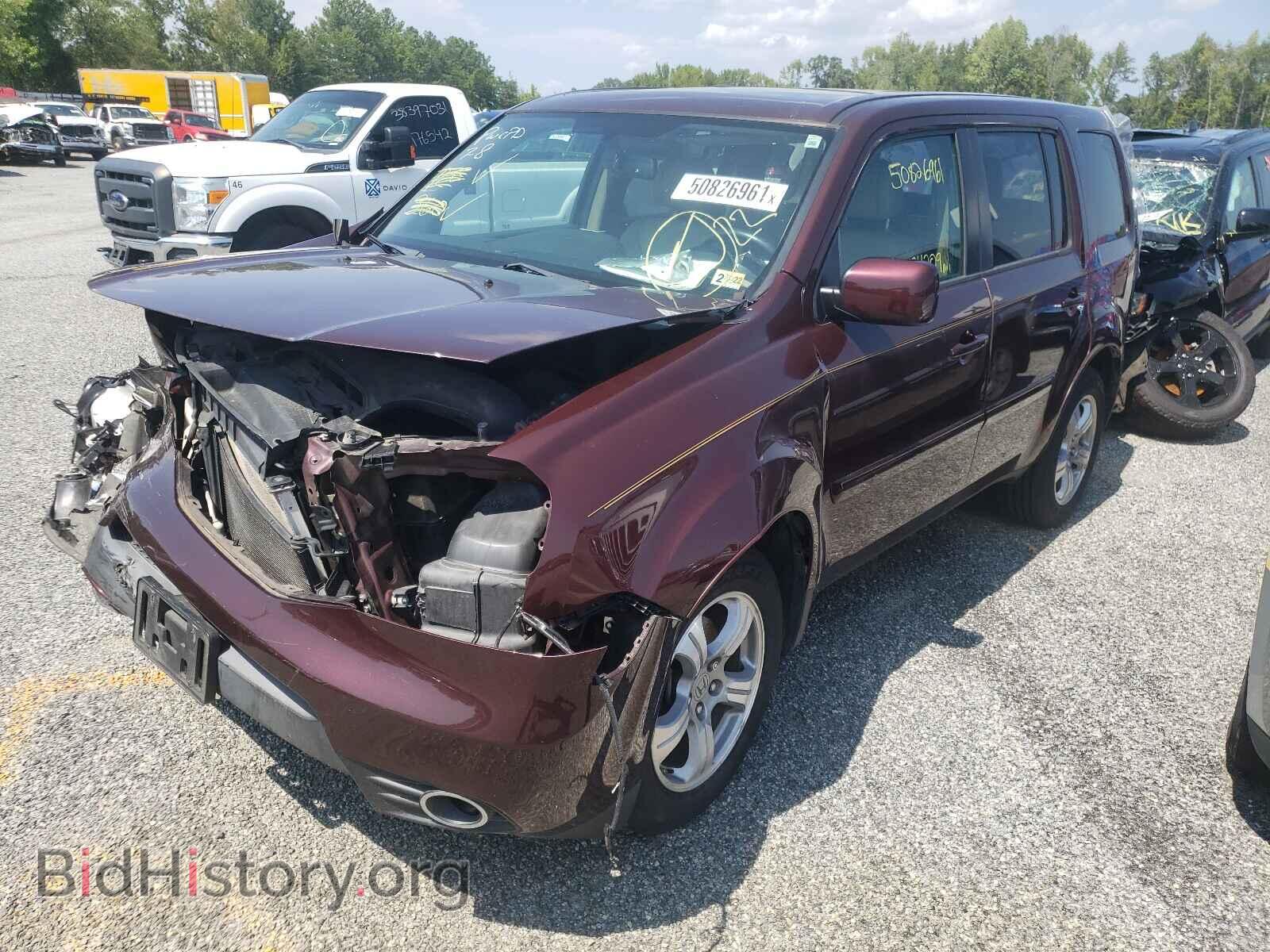 2014 HONDA PILOT - VIN: 5FNYF4H54EB028255 - Фото 2
