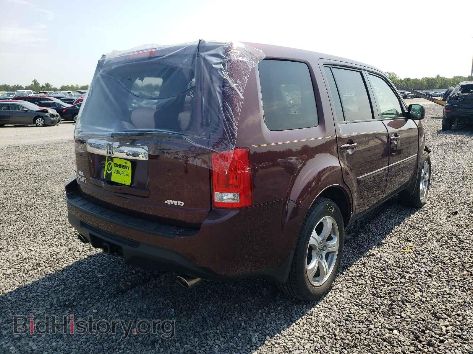 2014 HONDA PILOT - VIN: 5FNYF4H54EB028255 - Фото 4