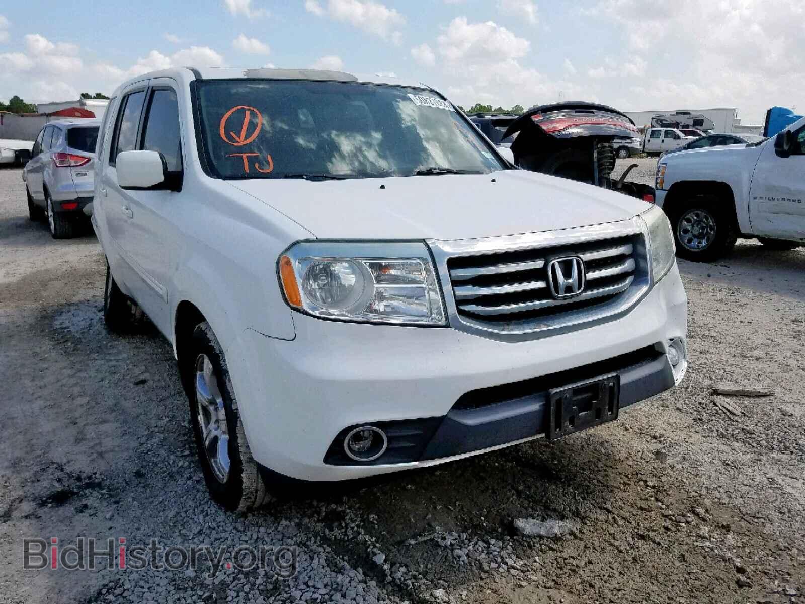 Photo 5FNYF3H52DB013973 - HONDA PILOT EXL 2013