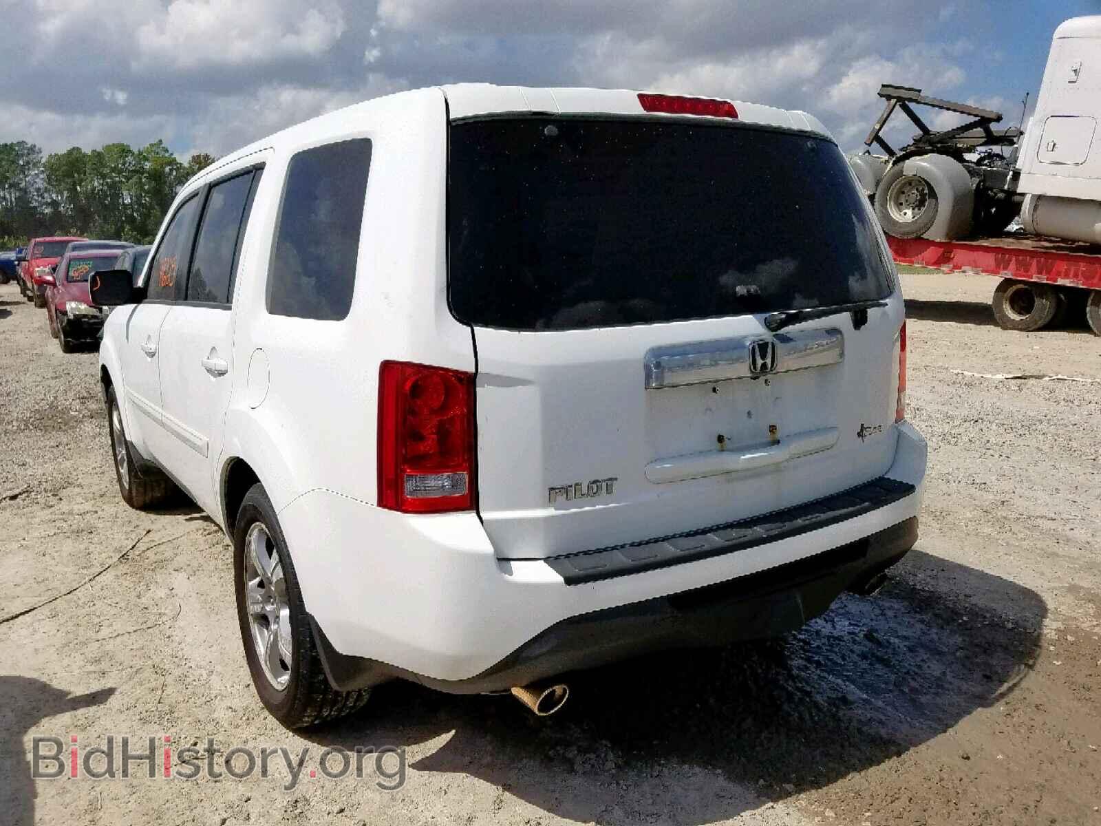 2013 HONDA PILOT EXL - VIN: 5FNYF3H52DB013973 - Фото 3