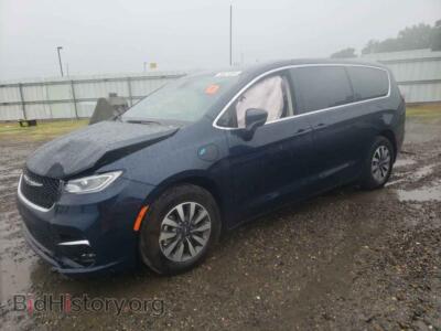 2022 Chrysler PACIFICA Hybrid Touring L, синий — VIN 2C4RC1L75NR202617, Copart