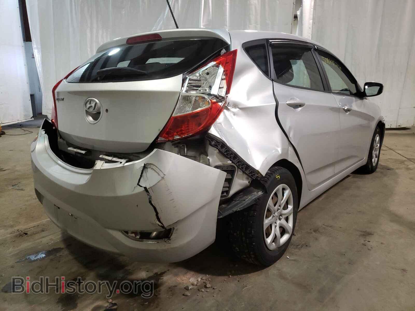 2014 HYUNDAI ACCENT - VIN: KMHCT5AE6EU176249 - Фото 4