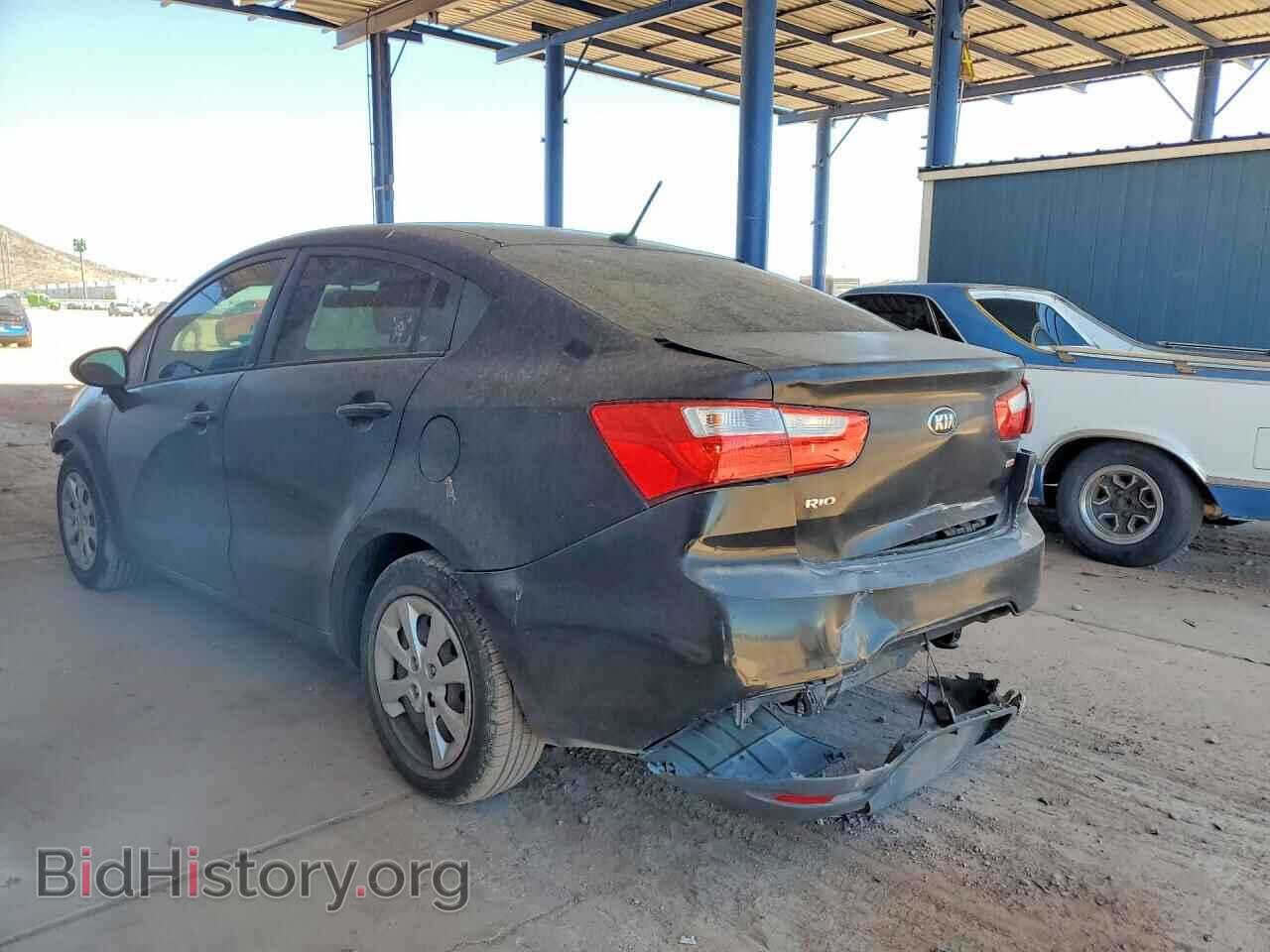 2014 KIA RIO - VIN: KNADM4A39E6352047 - Фото 2