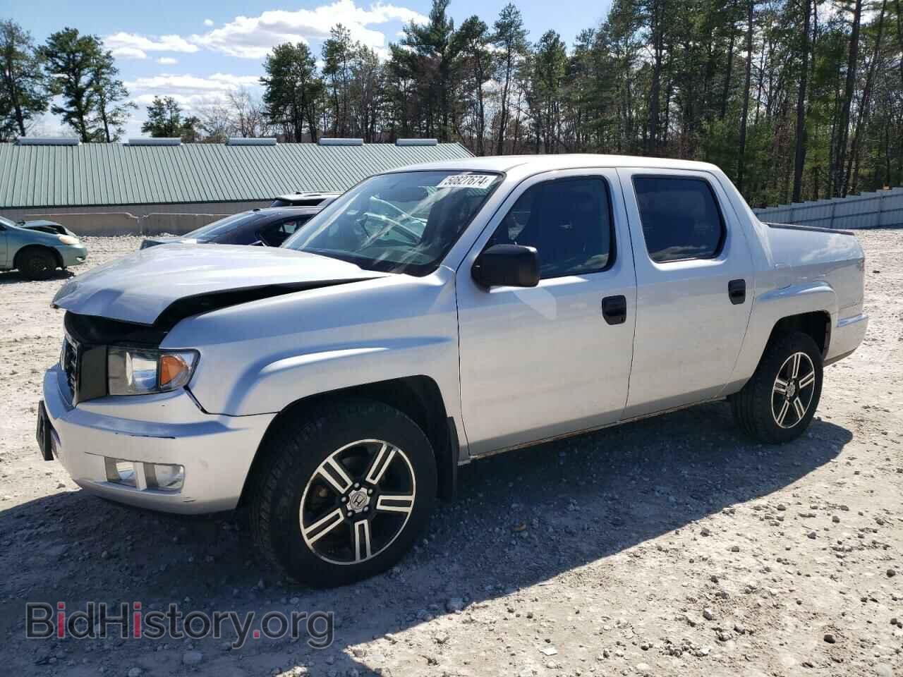 Photo 5FPYK1F72EB002632 - HONDA RIDGELINE 2014