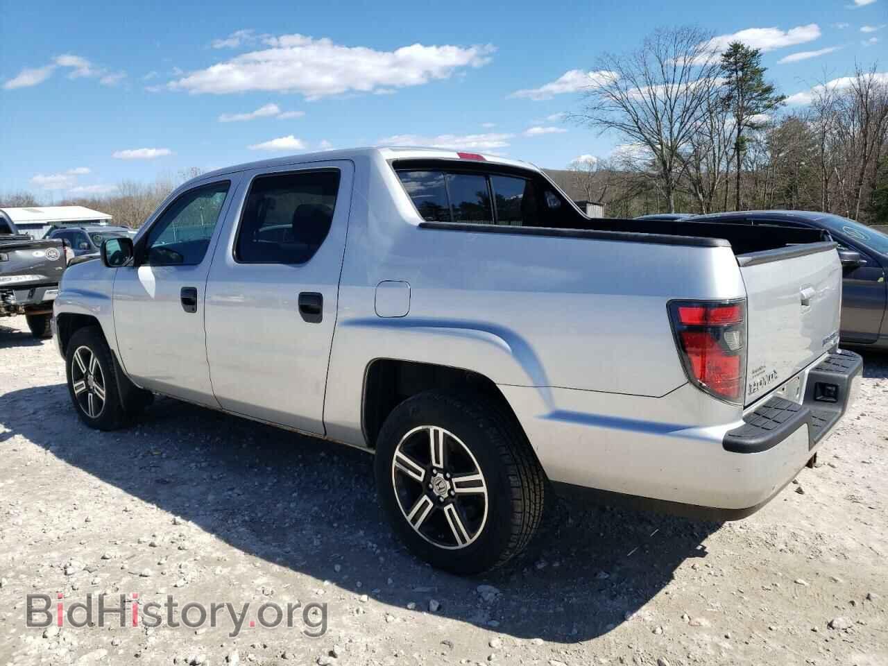 2014 HONDA RIDGELINE - VIN: 5FPYK1F72EB002632 - Фото 2