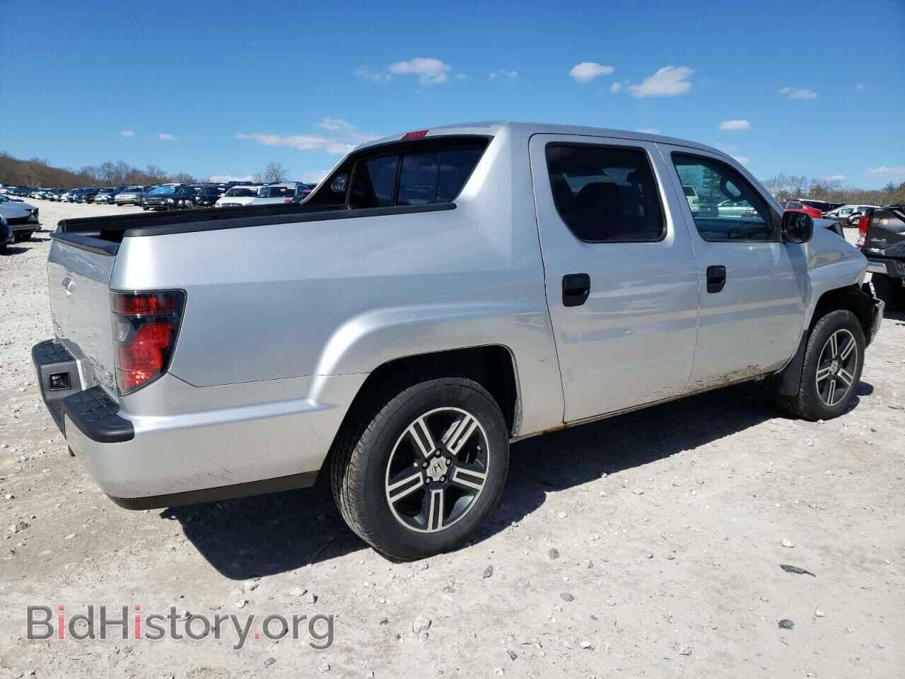 2014 HONDA RIDGELINE - VIN: 5FPYK1F72EB002632 - Фото 3