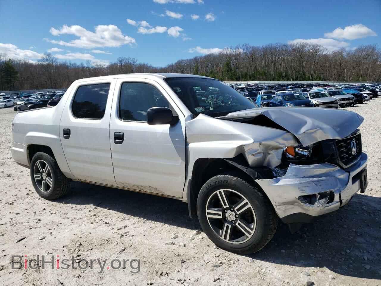 2014 HONDA RIDGELINE - VIN: 5FPYK1F72EB002632 - Фото 4