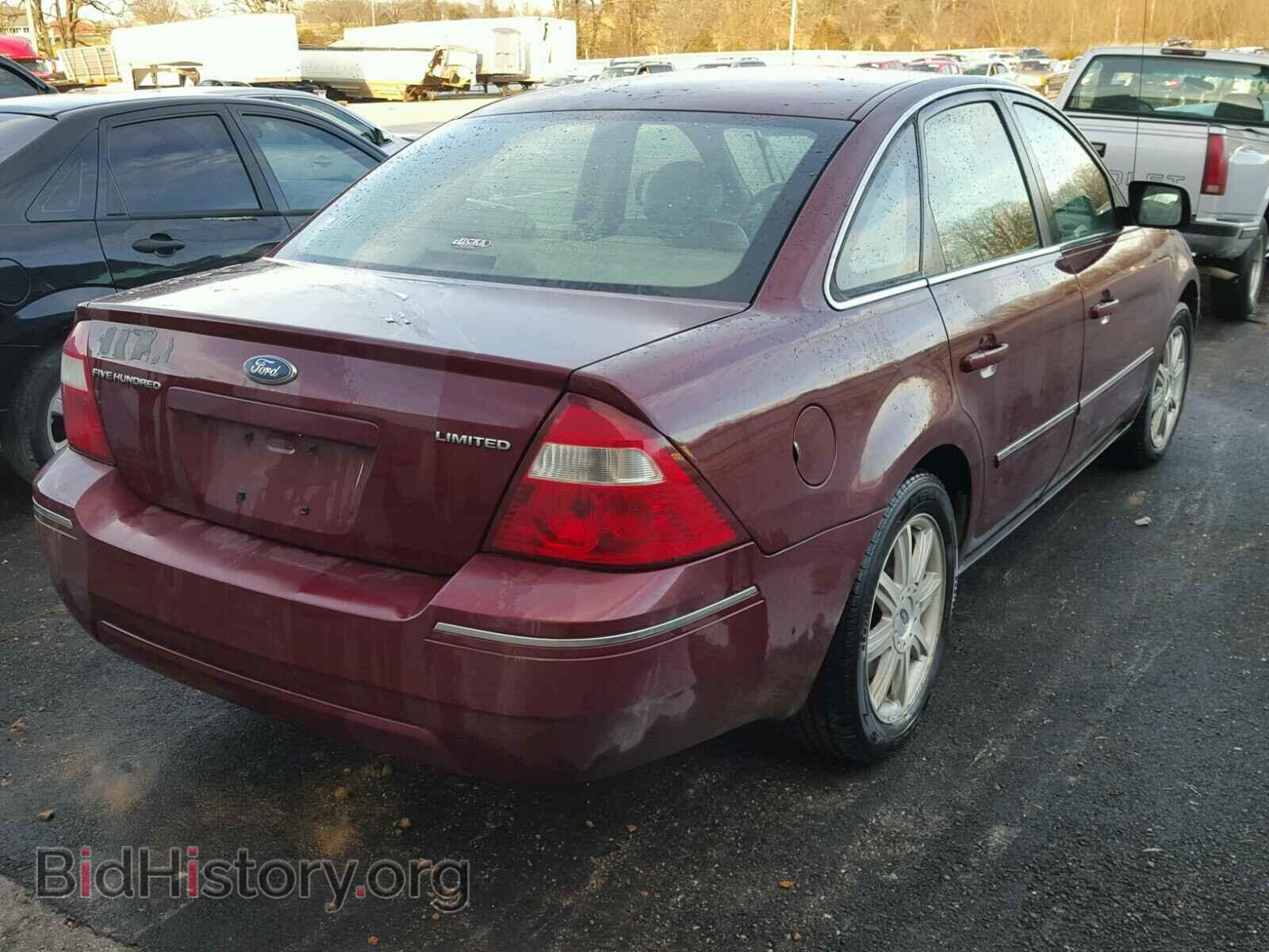 2005 FORD FIVE HUNDR - VIN: 1FAFP25185G169531 - Фото 4