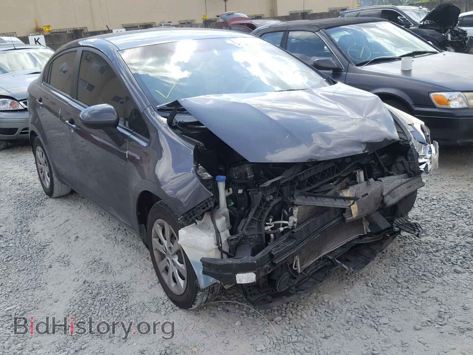 Фотография KNADN4A32C6090236 - KIA RIO 2012
