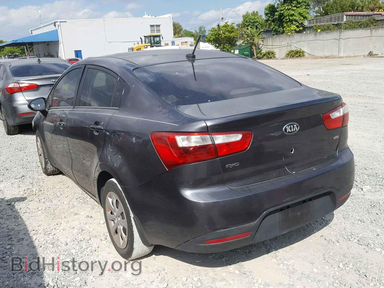 2012 KIA RIO - VIN: KNADN4A32C6090236 - Фото 3
