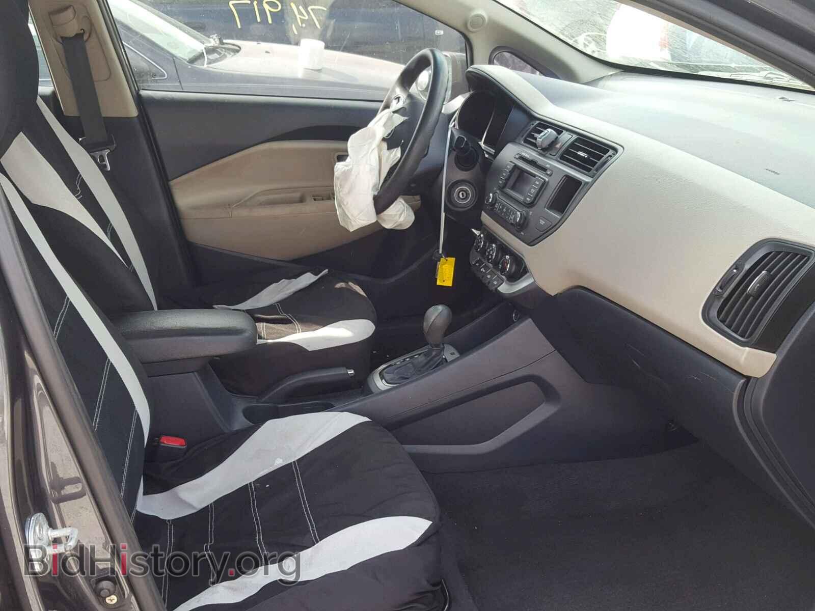 2012 KIA RIO - VIN: KNADN4A32C6090236 - Фото 5