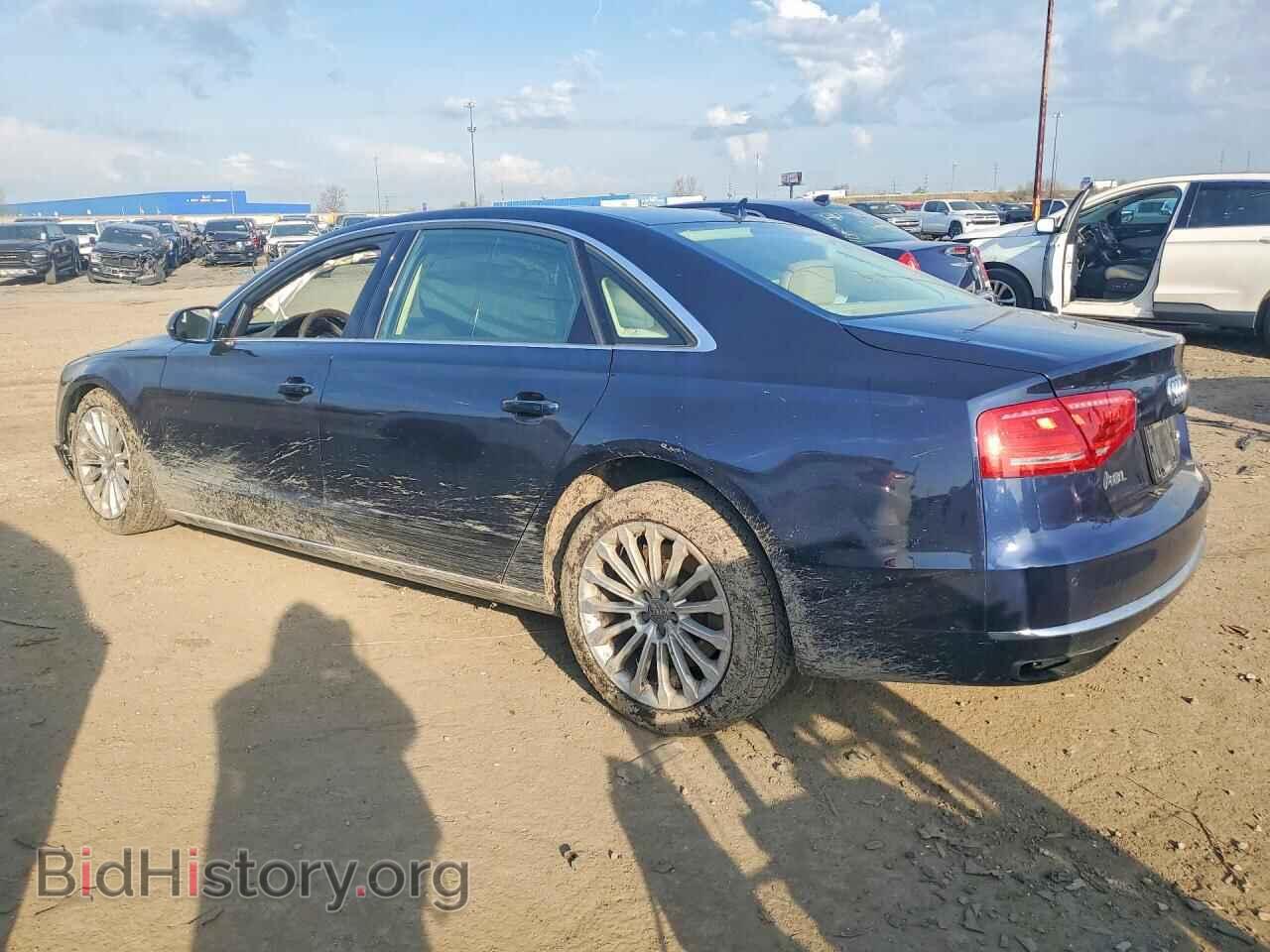 2013 AUDI A8 - VIN: WAUR2AFD5DN017707 - Фото 2