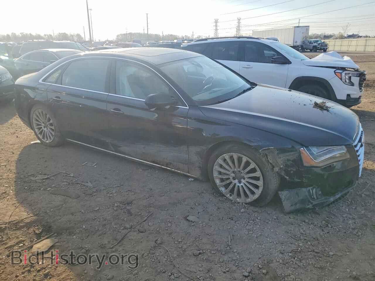 2013 AUDI A8 - VIN: WAUR2AFD5DN017707 - Фото 4