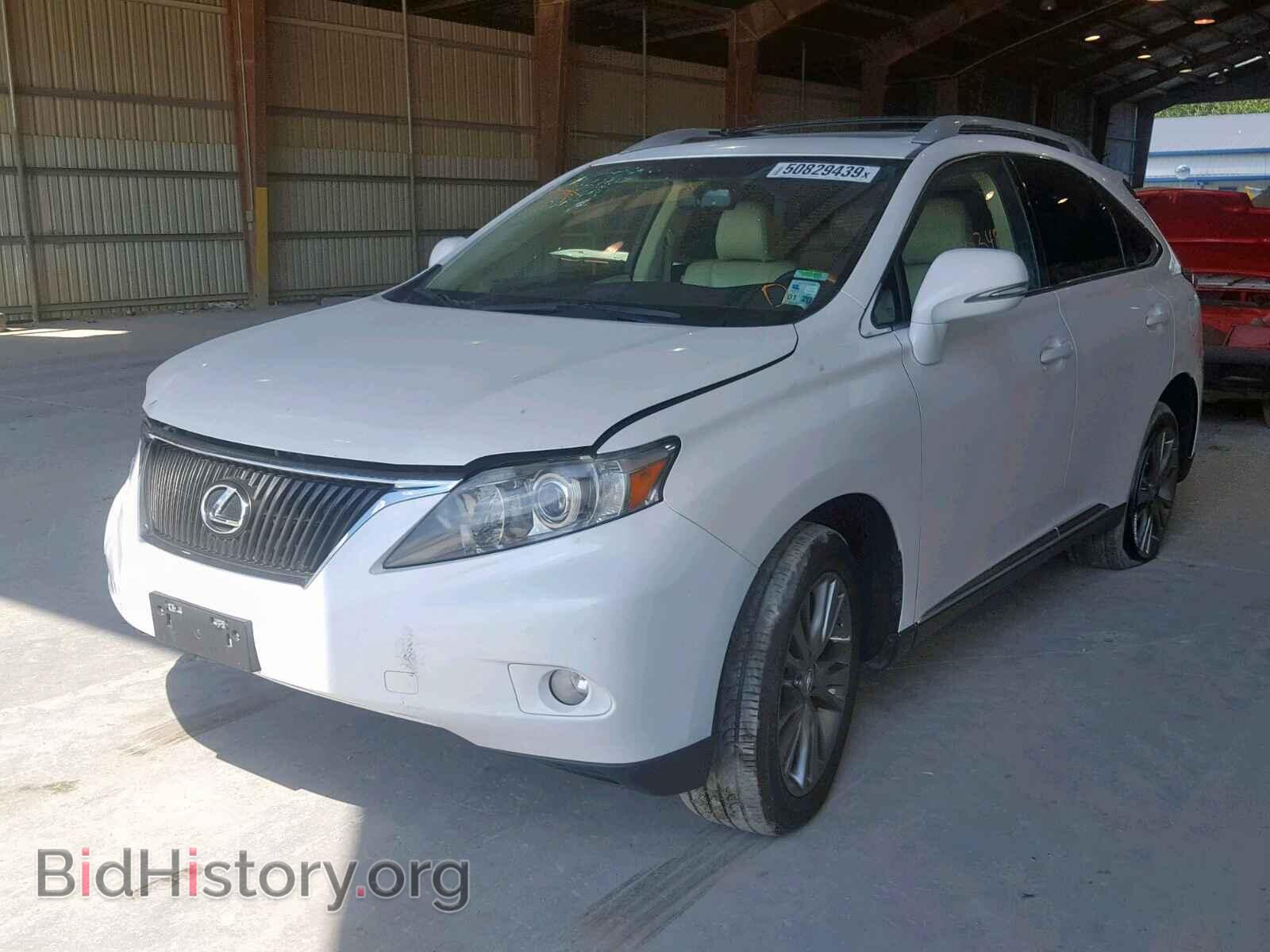 2012 LEXUS RX 350 - VIN: 2T2ZK1BA5CC083301 - Фото 2