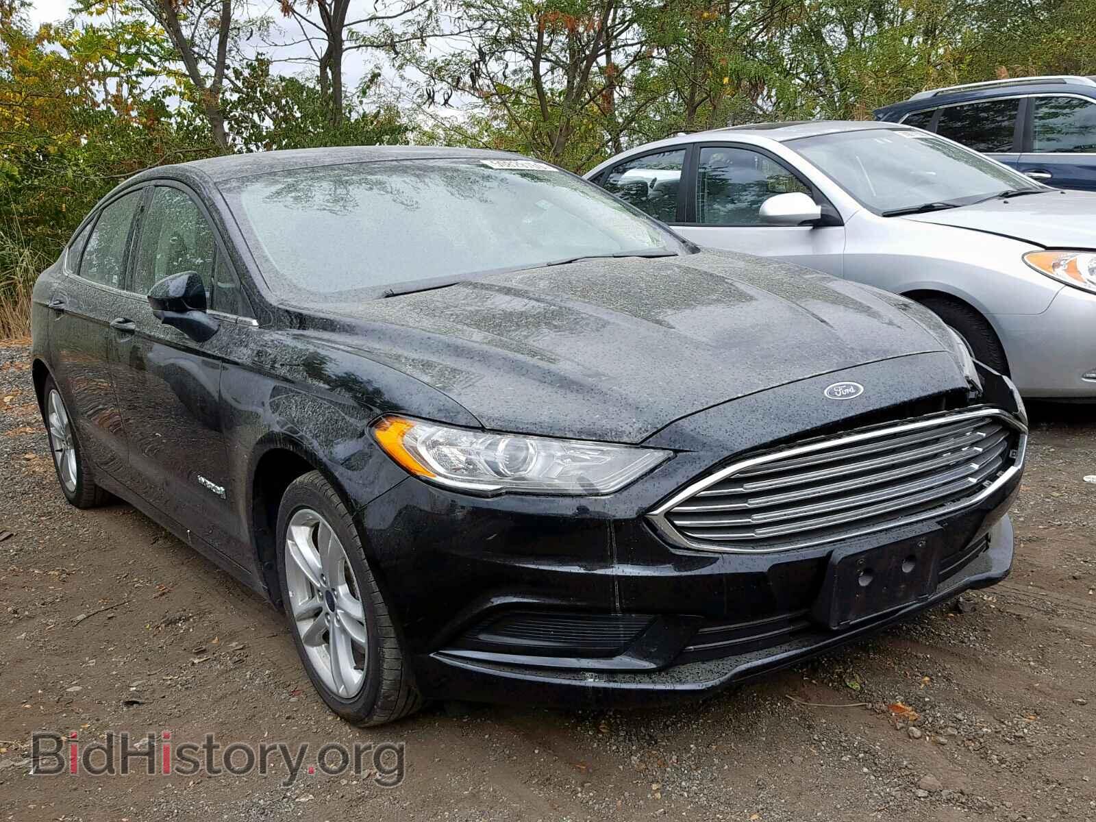 Фотография 3FA6P0LU7JR155690 - FORD FUSION SE 2018