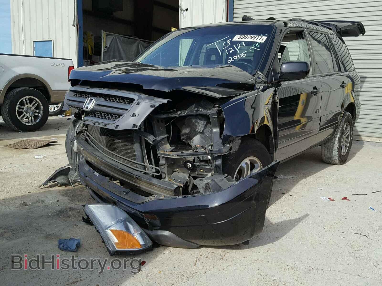 2005 HONDA PILOT - VIN: 5FNYF18655B017398 - Фото 2