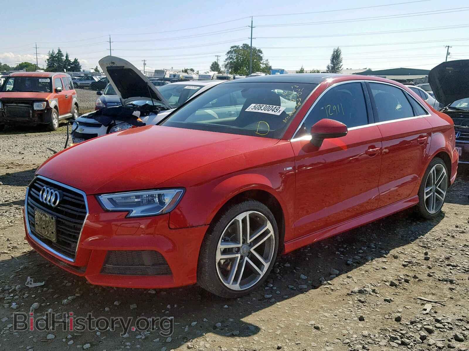 2018 AUDI A3 - VIN: WAUGUGFF2J1014174 - Photo 2