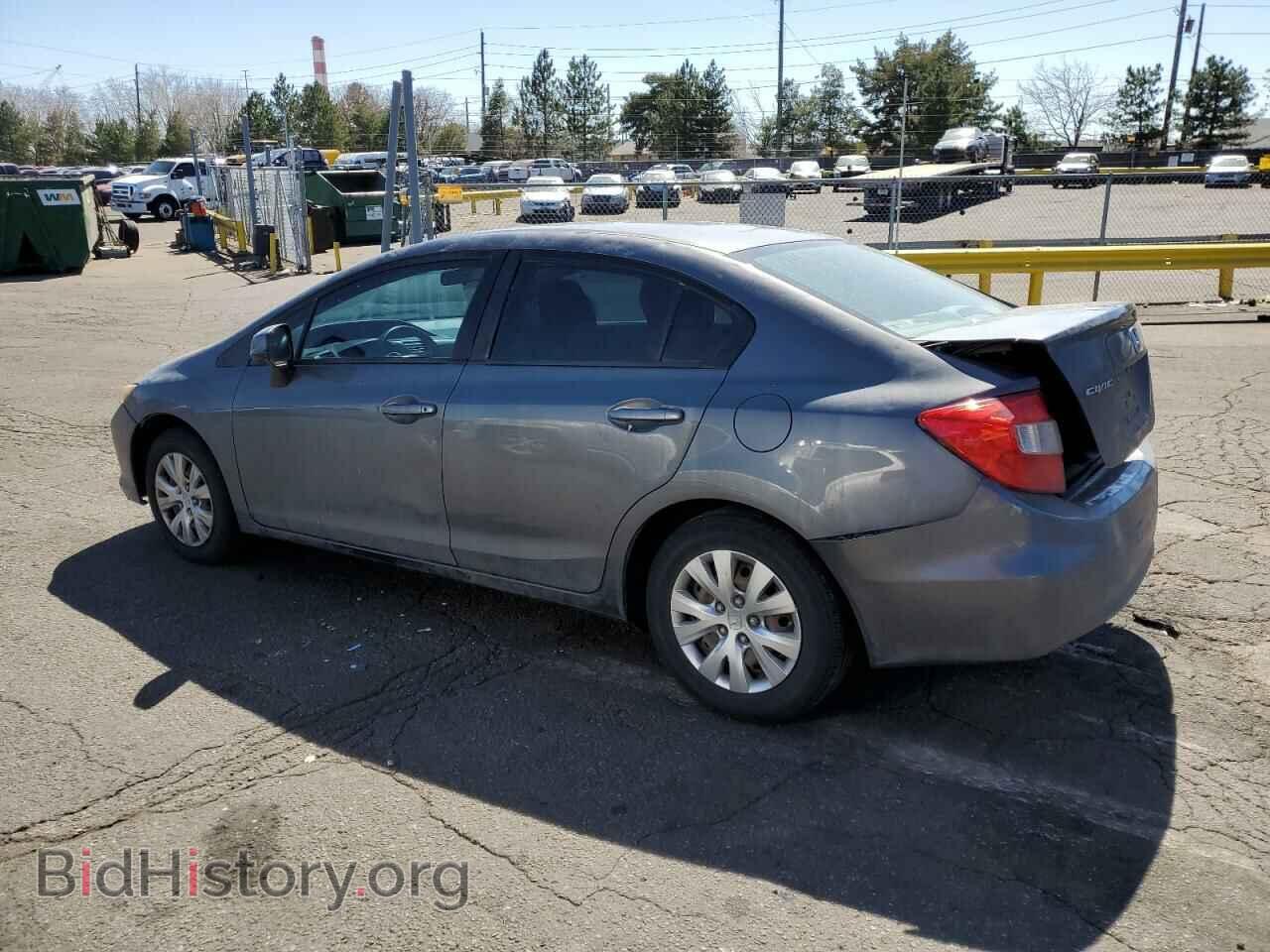 2012 HONDA CIVIC - VIN: 2HGFB2F57CH584157 - Фото 2