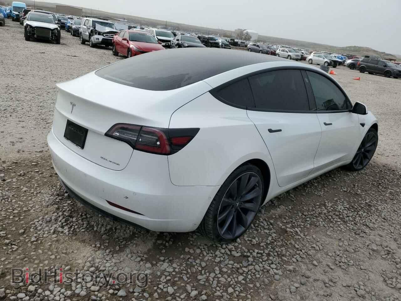 2020 TESLA MODEL 3 - VIN: 5YJ3E1EB6LF628164 - Фото 3