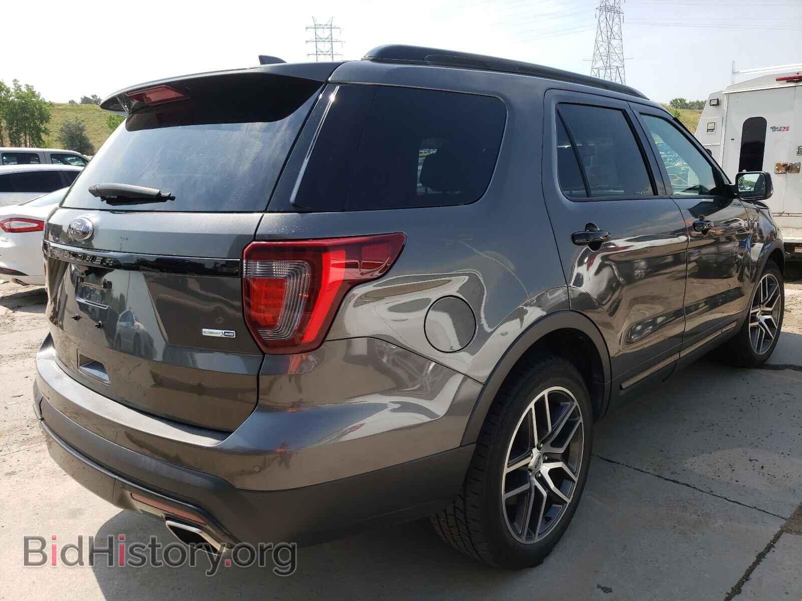 2016 FORD EXPLORER - VIN: 1FM5K8GT4GGB41987 - Фото 4