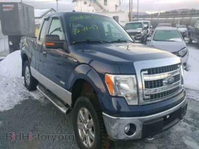 2013 Ford F150 F150 Super, blue — VIN 1FTFX1ET2DFB33361, Copart