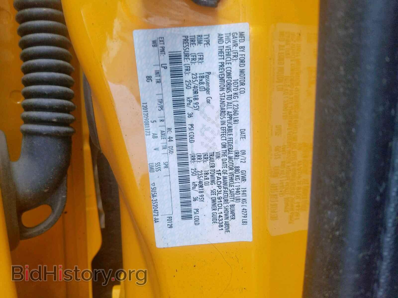 2013 FORD FOCUS - VIN: 1FADP3L91DL143381 - Photo 10
