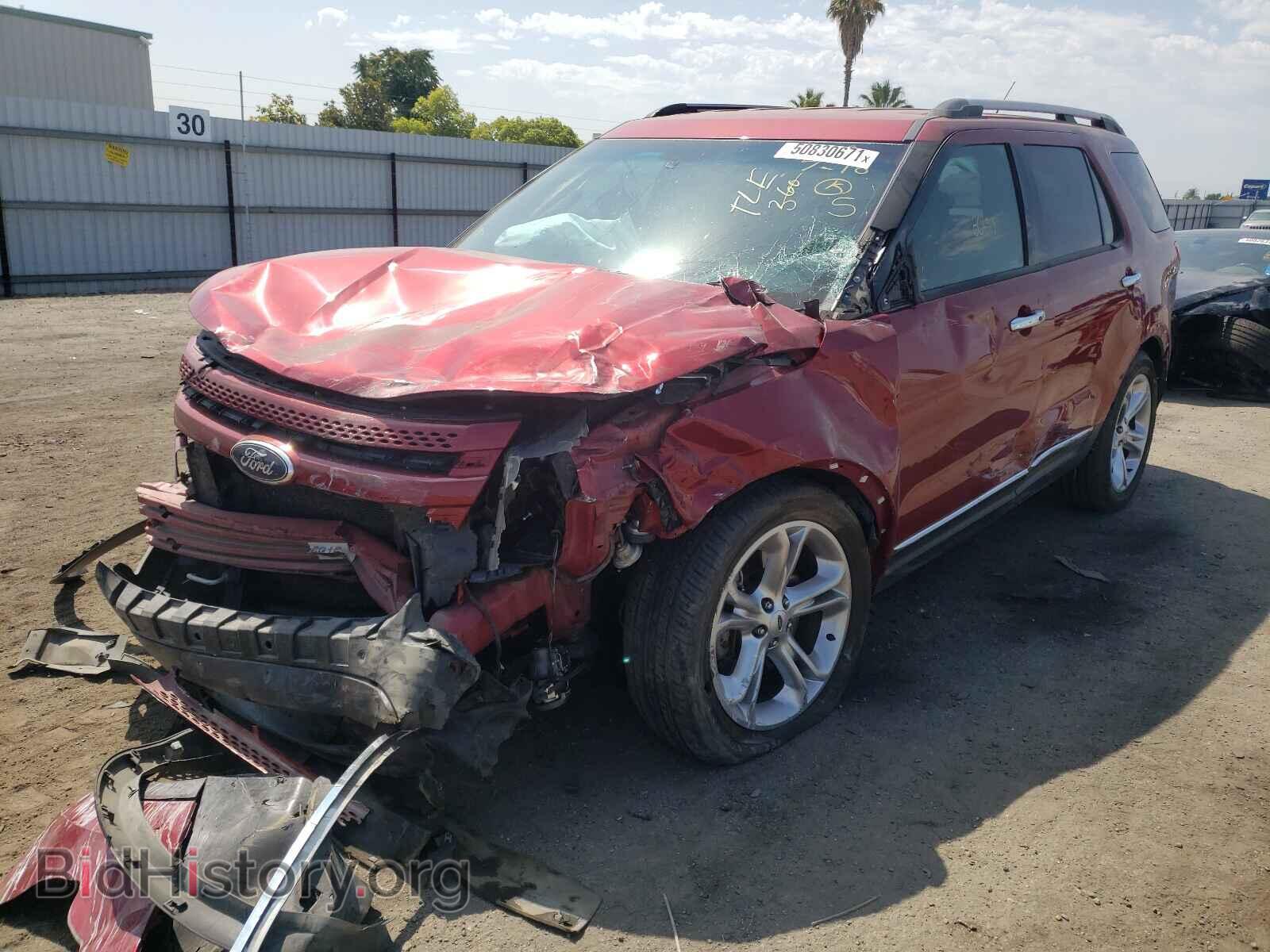 2014 FORD EXPLORER - VIN: 1FM5K7F85EGB91396 - Photo 2