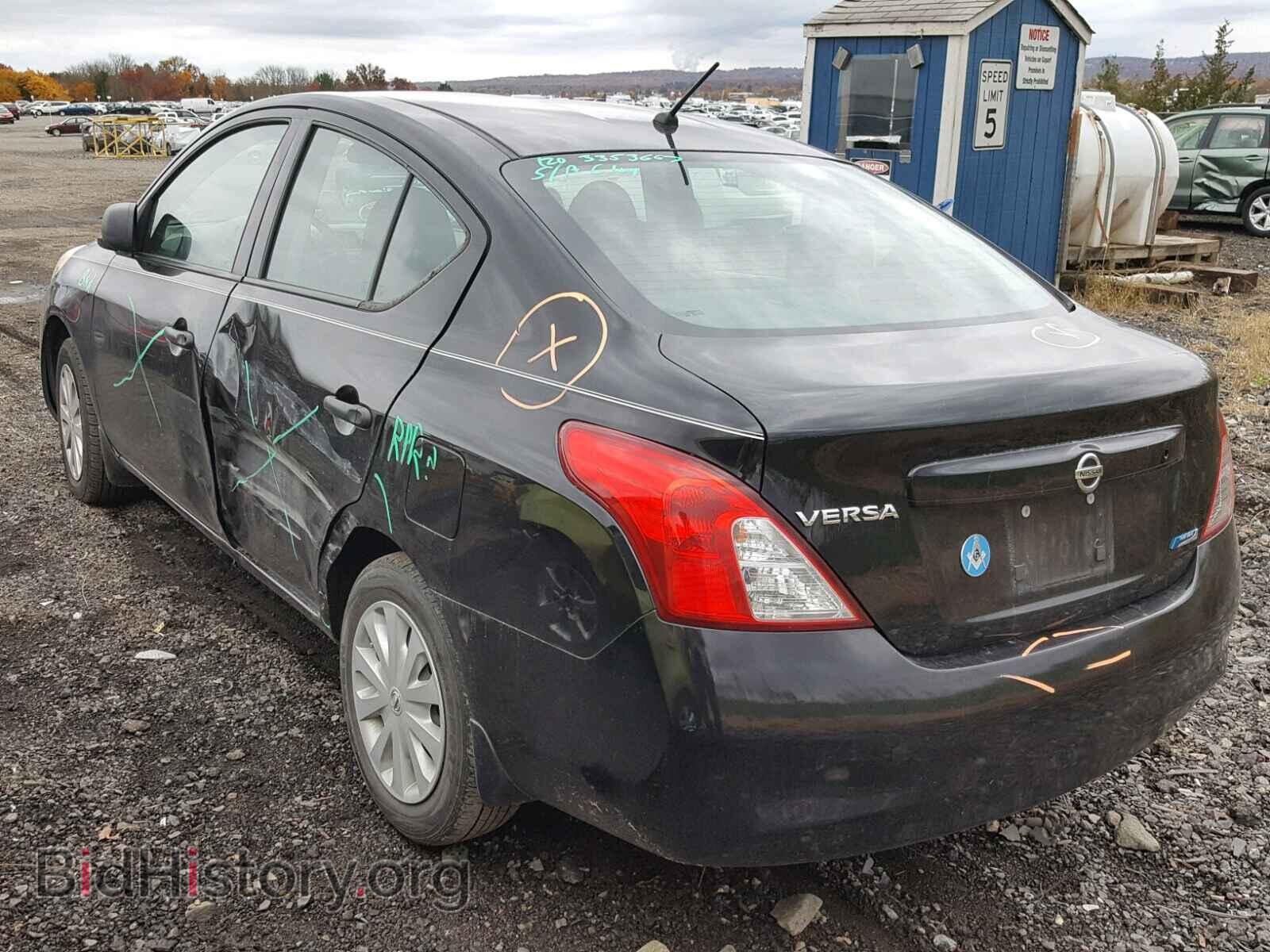 2012 NISSAN VERSA - VIN: 3N1CN7AP2CL877537 - Фото 3