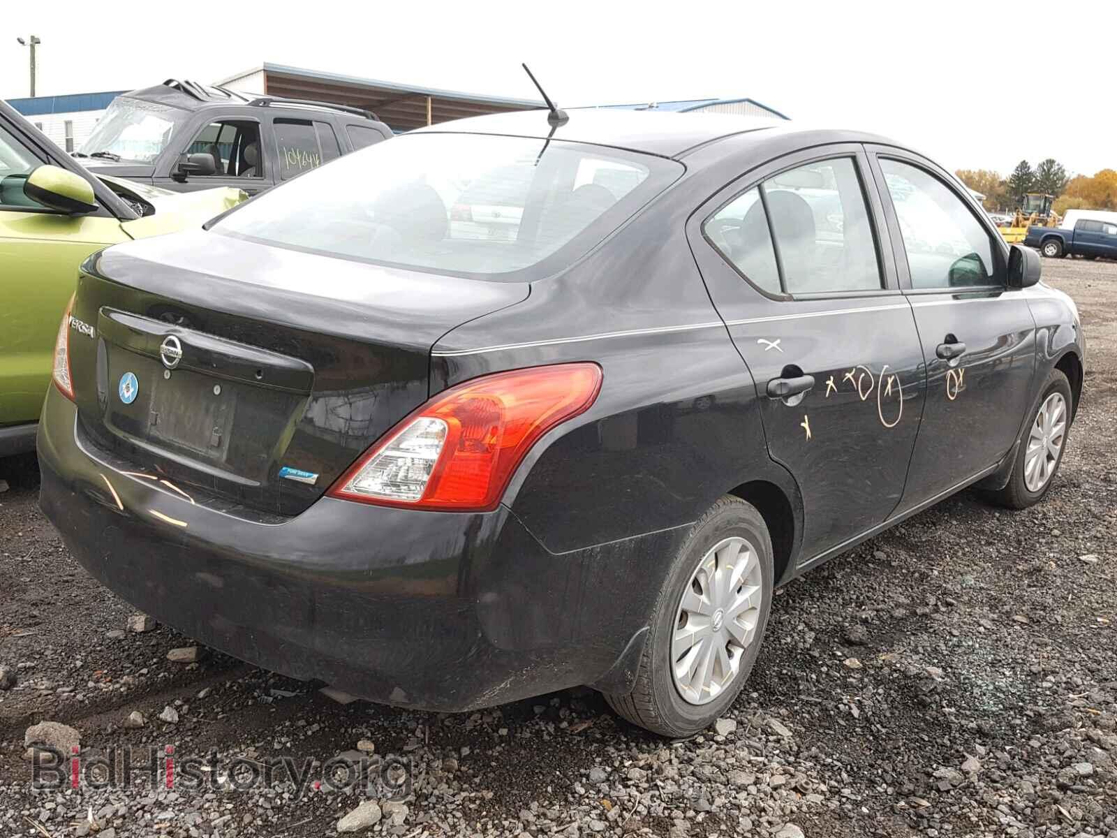 2012 NISSAN VERSA - VIN: 3N1CN7AP2CL877537 - Фото 4