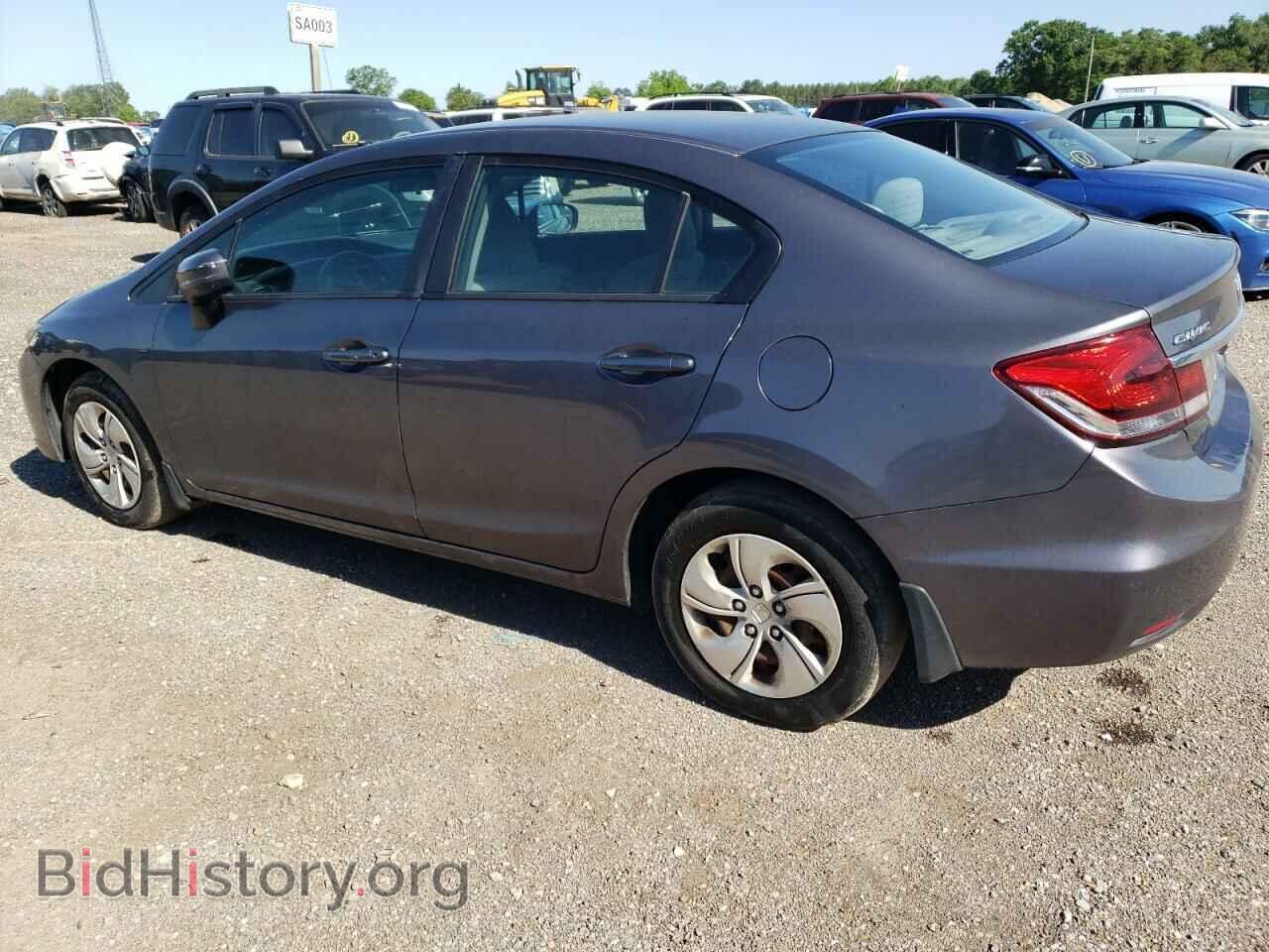 2014 HONDA CIVIC - VIN: 2HGFB2F52EH552588 - Фото 2