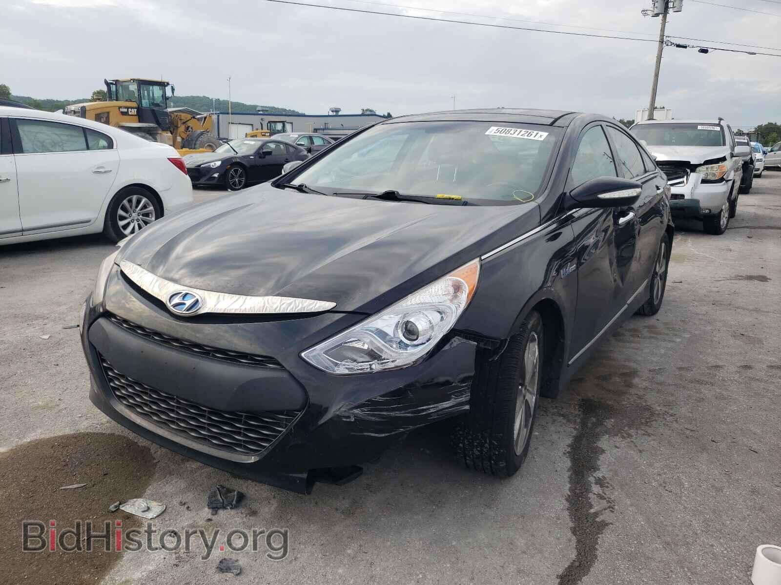 2012 HYUNDAI SONATA - VIN: KMHEC4A41CA059400 - Фото 2