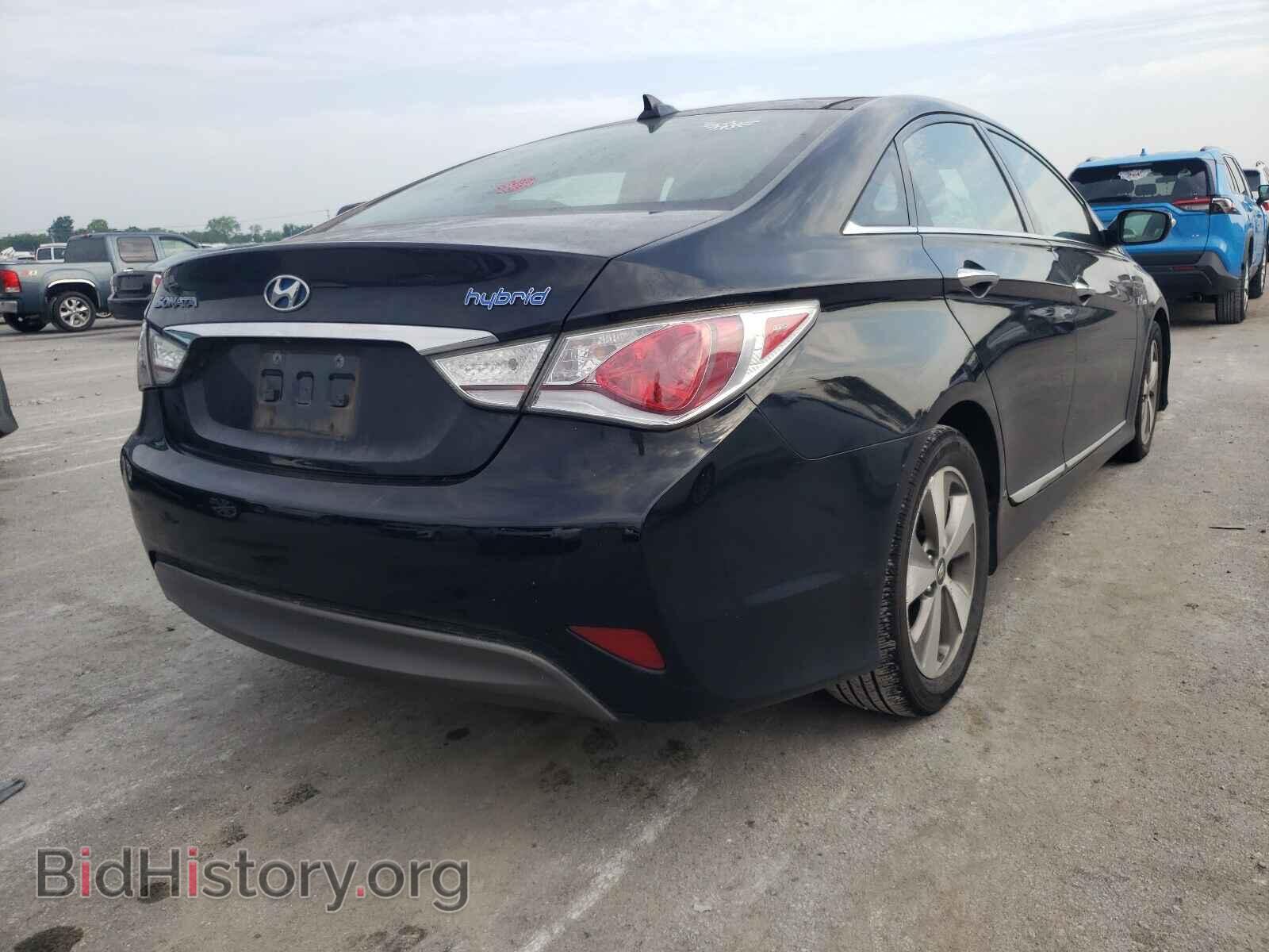 2012 HYUNDAI SONATA - VIN: KMHEC4A41CA059400 - Фото 4