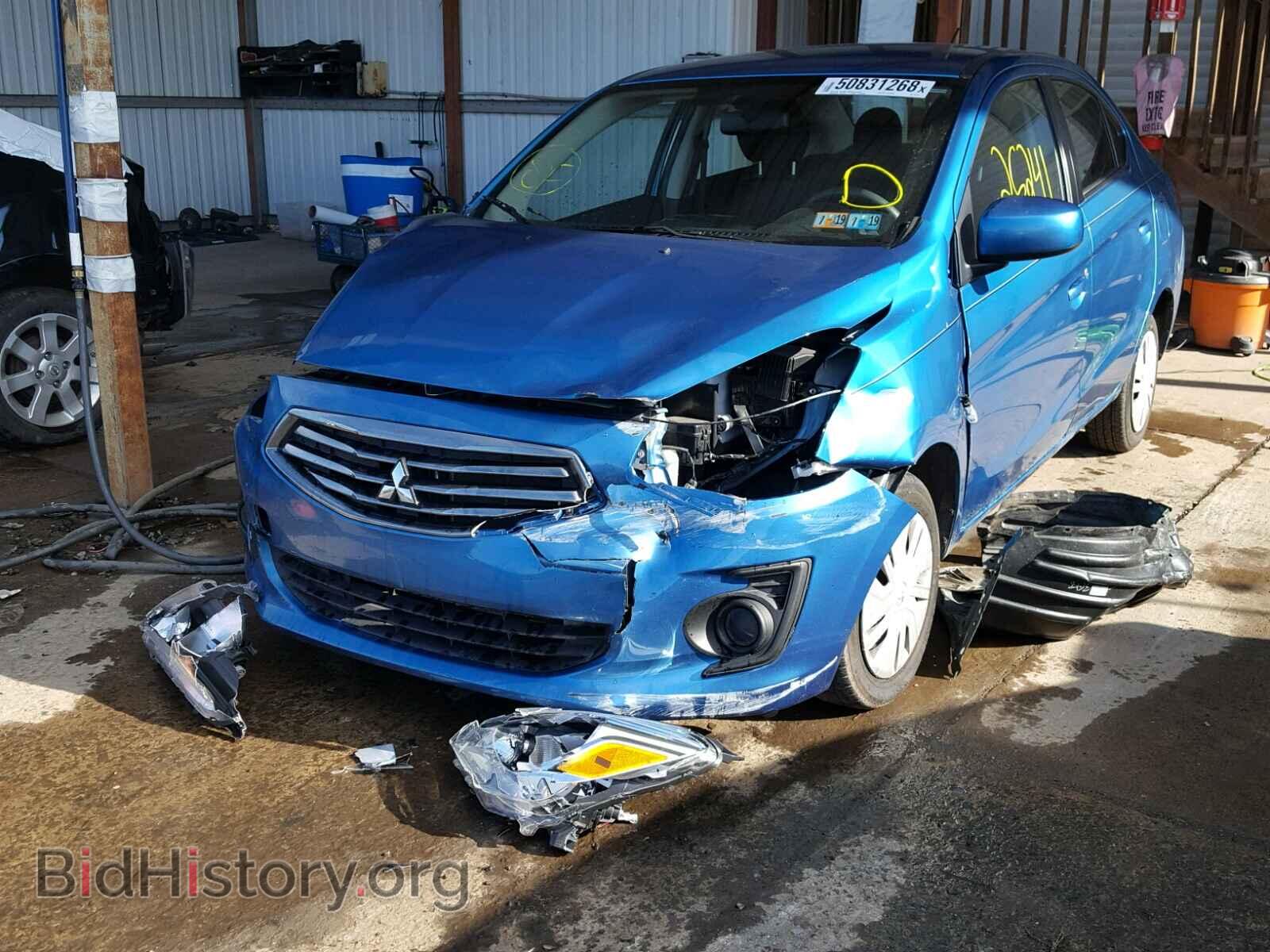 2017 MITSUBISHI MIRAGE - VIN: ML32F3FJ5HHF07133 - Фото 2
