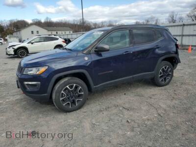 2019 Jeep COMPASS Trailhawk, синий — VIN 3C4NJDDB9KT790278, Copart