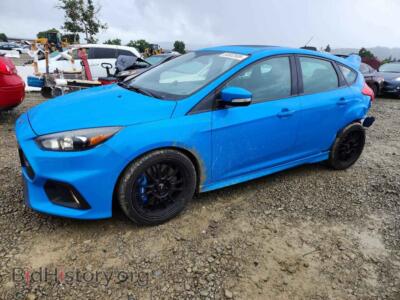 2016 Ford FOCUS RS, blue — VIN WF0DP3THXG4116175, Copart