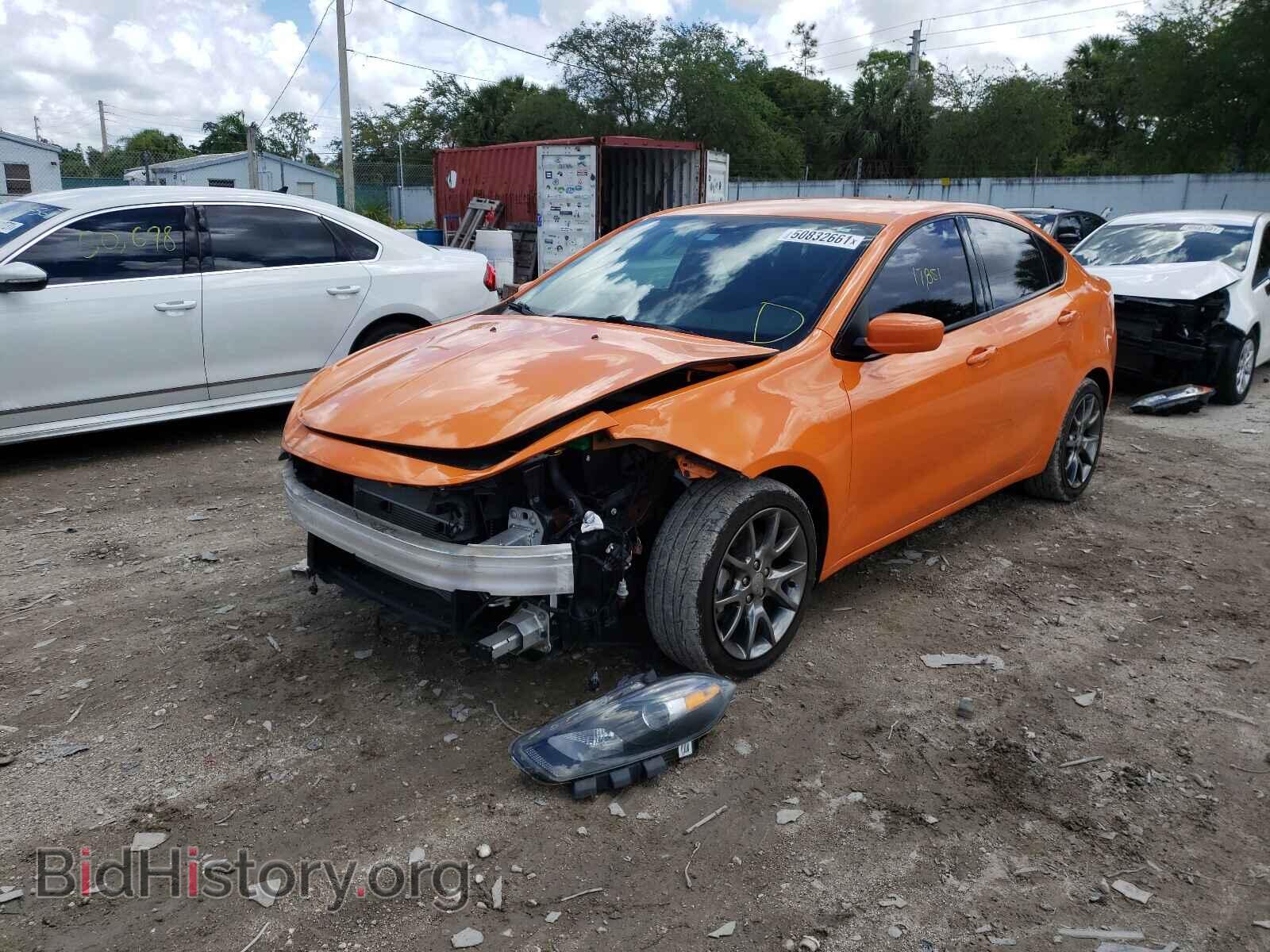 2013 DODGE DART - VIN: 1C3CDFBA7DD332398 - Фото 2