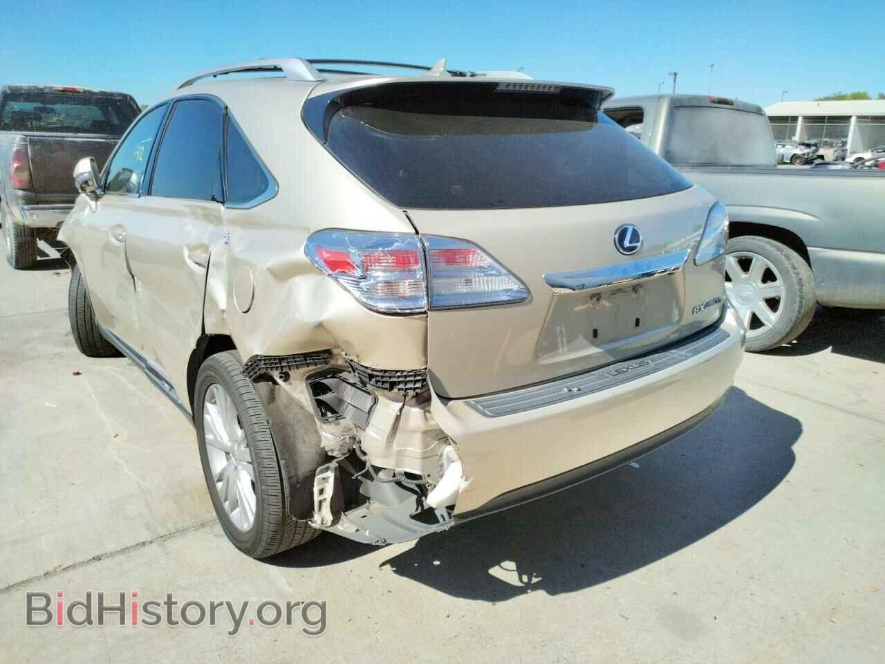 2012 LEXUS RX450 - VIN: JTJBC1BA5C2428776 - Фото 3
