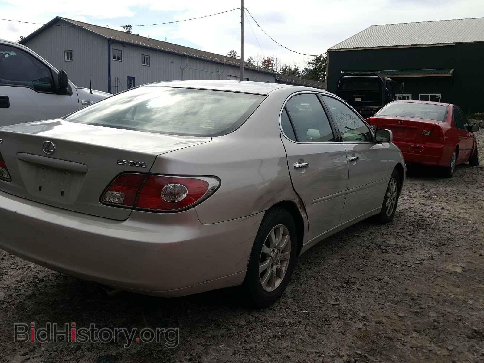 2003 LEXUS ES300 - VIN: JTHBF30G730107703 - Фото 4