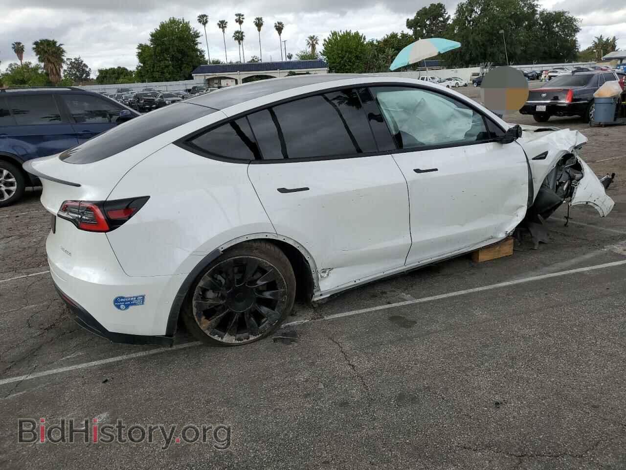 2020 TESLA MODEL Y - VIN: 5YJYGDEFXLF038960 - Фото 3
