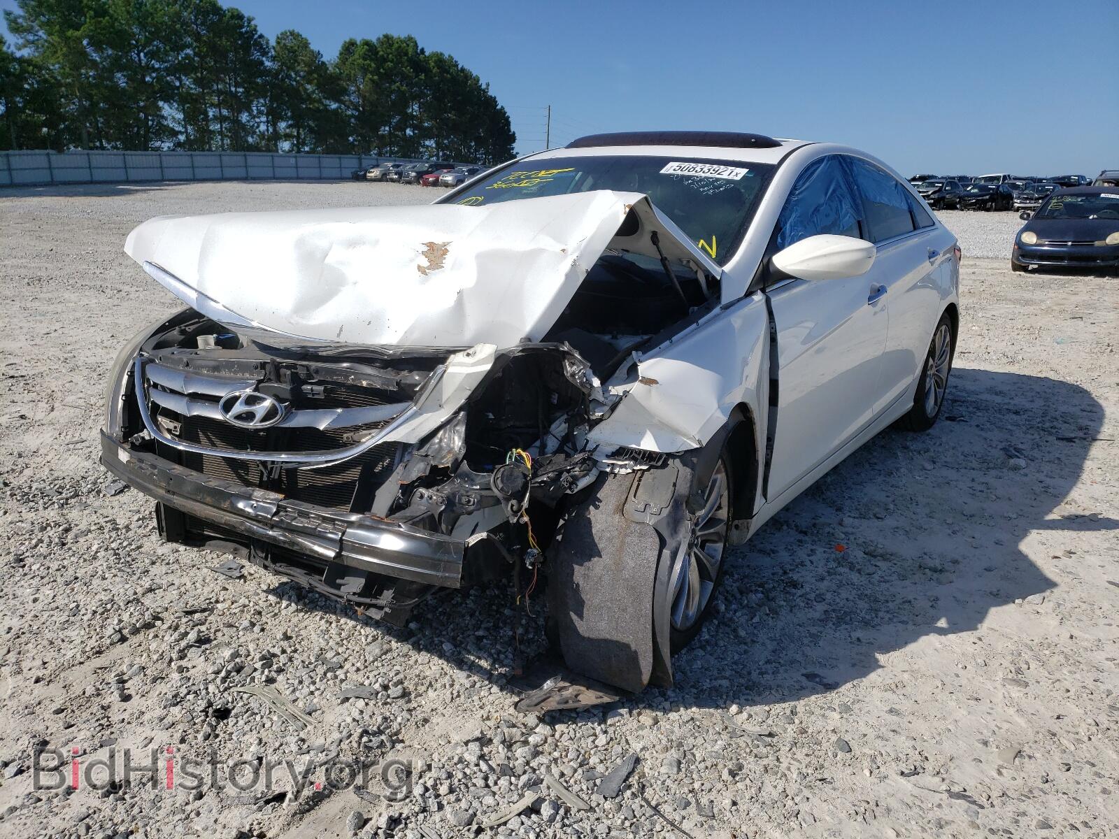 2013 HYUNDAI SONATA - VIN: 5NPEC4AC5DH653686 - Фото 2