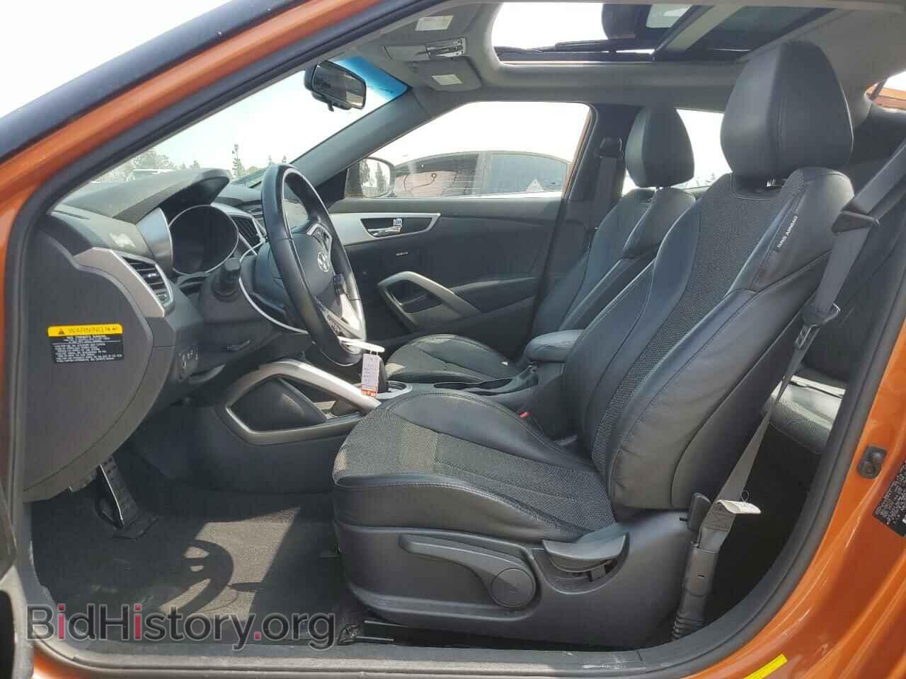 2014 HYUNDAI VELOSTER - VIN: KMHTC6AD1EU193067 - Фото 7