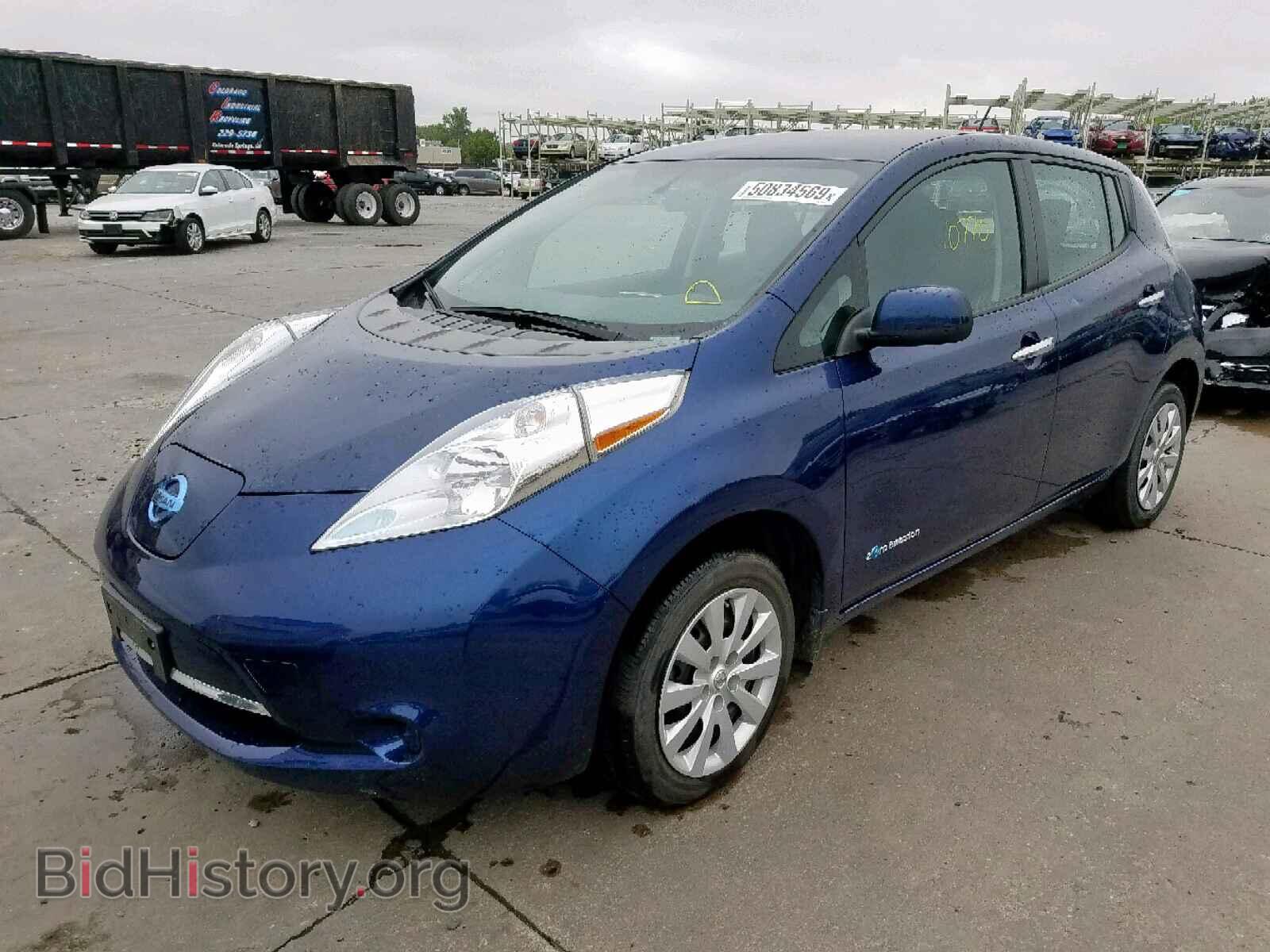 2017 NISSAN LEAF - VIN: 1N4BZ0CP9HC310185 - Фото 2