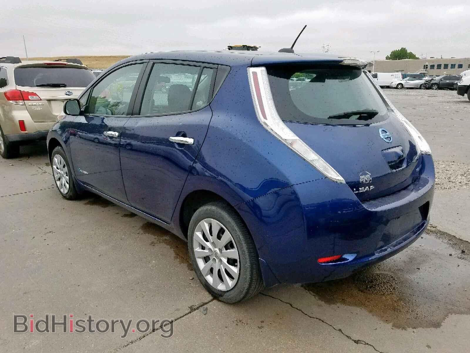 2017 NISSAN LEAF - VIN: 1N4BZ0CP9HC310185 - Фото 3