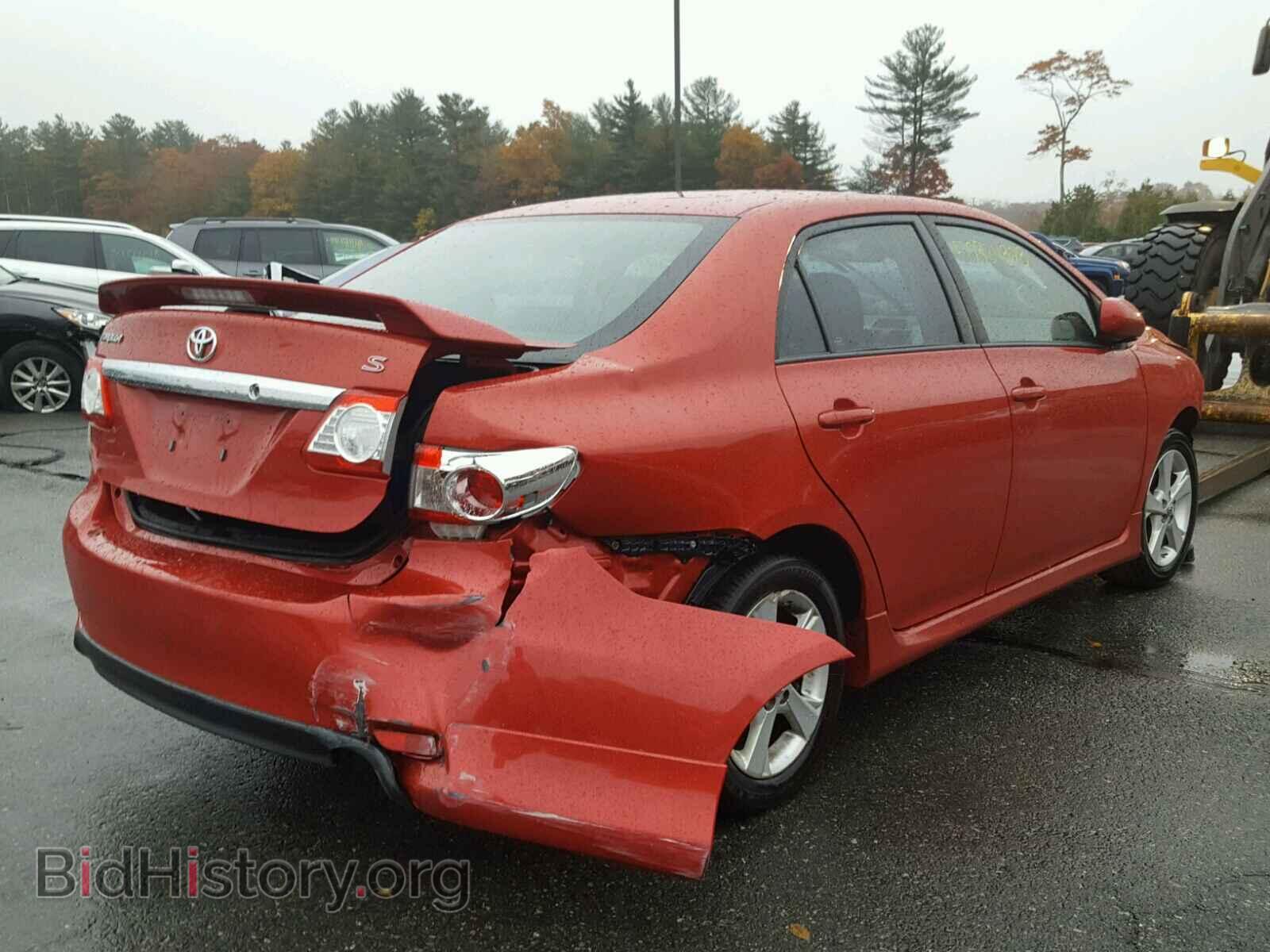 2013 TOYOTA COROLLA BA - VIN: 2T1BU4EE1DC985929 - Фото 4