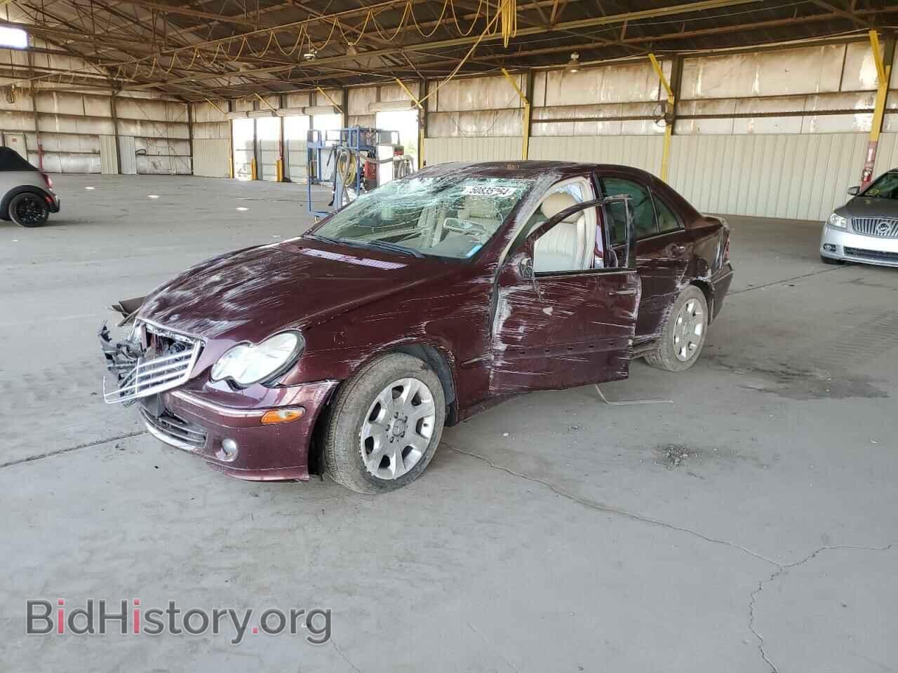 Фотография WDBRF54H26A904890 - MERCEDES-BENZ C-CLASS 2006